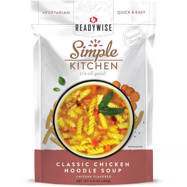 ReadyWise Simple Kitchen Classic Chicken Noodle Soup - 6 Pack-Optics Force