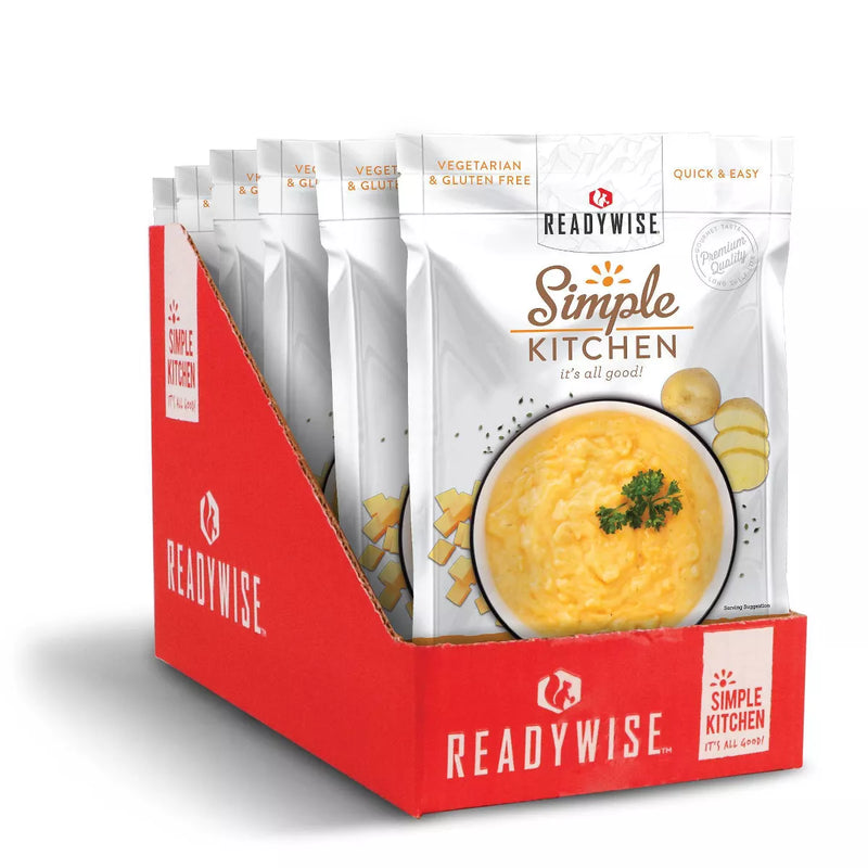 ReadyWise Simple Kitchen Cheesy Potato Soup - 6 Pack-Optics Force