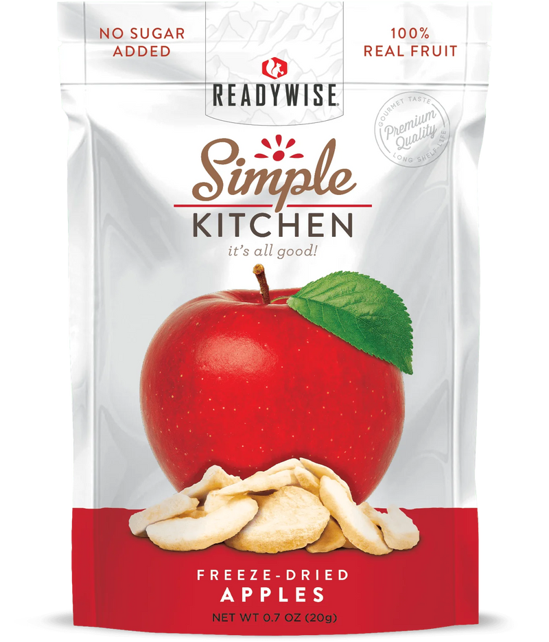 ReadyWise Freeze-Dried Sweet Apples - 6 Pack-Optics Force