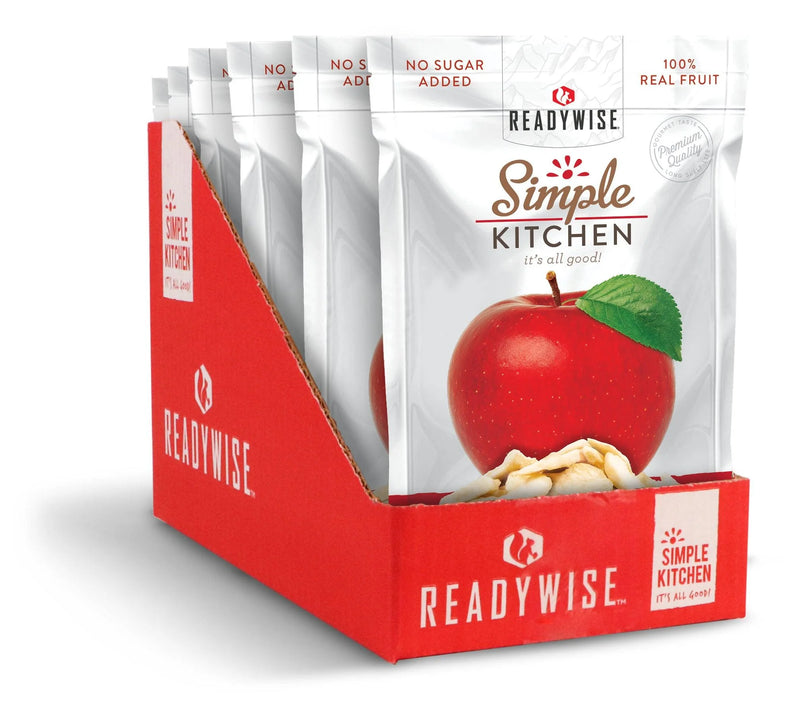 ReadyWise Freeze-Dried Sweet Apples - 6 Pack-Optics Force