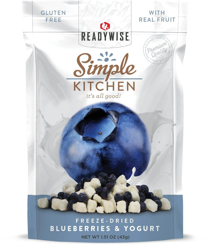 ReadyWise Freeze-Dried Blueberries & Yogurt - 6 Pack-Optics Force