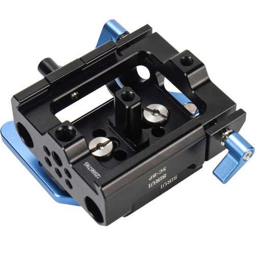 SIRUI SC-BP Universal Quick Release Baseplate with Dual 15mm Rod Clamp-Optics Force