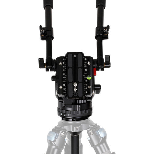 SIRUI SH25T 75mm Aluminum Tripod with BCH20 Video Head-Optics Force