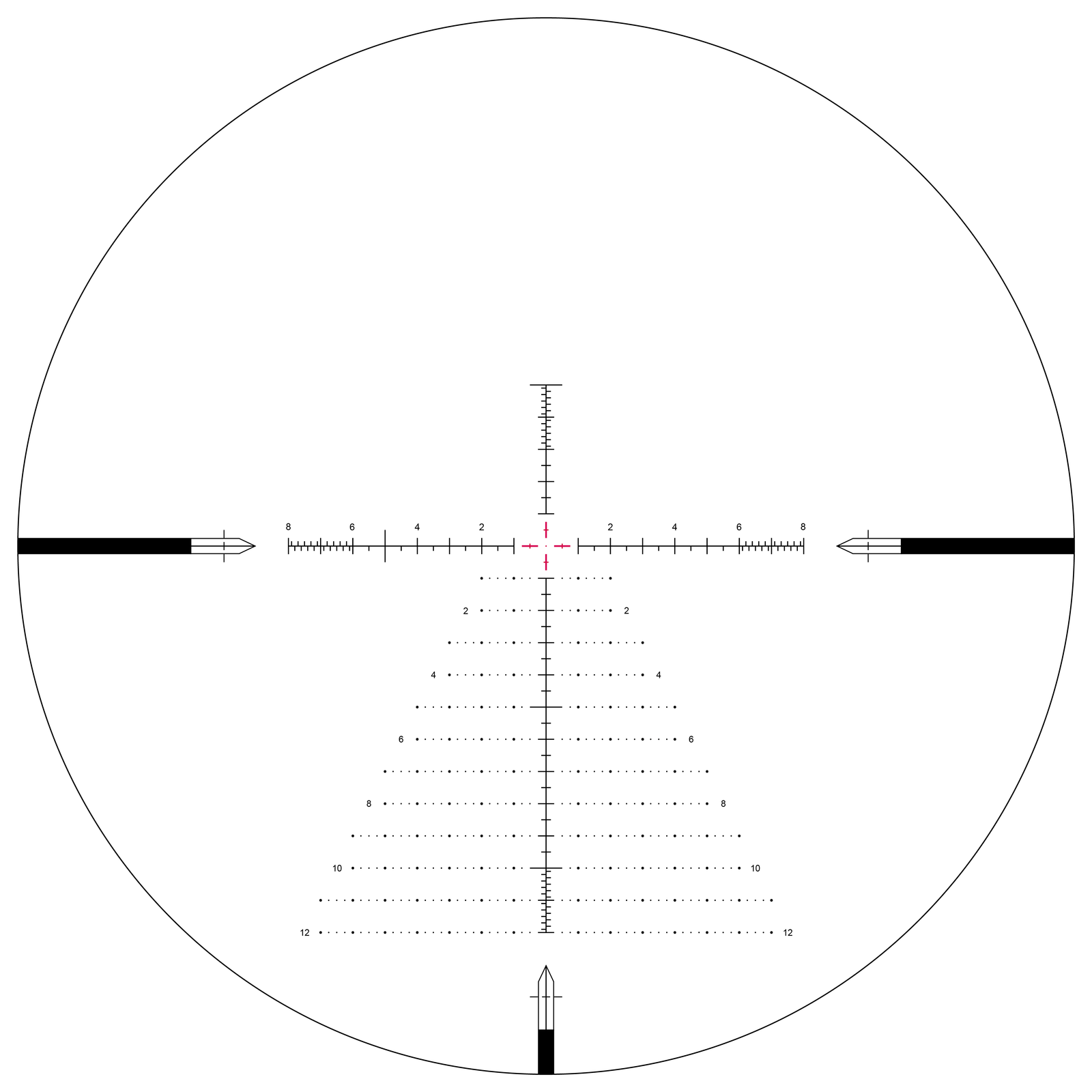 Arken Optics SH-4J 6-24X50 FFP MIL VPR 34mm Tube