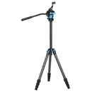 SIRUI ST-124+VA-5X Waterproof Carbon Fiber Tripod Kit With Binocular Tripod Adapter
