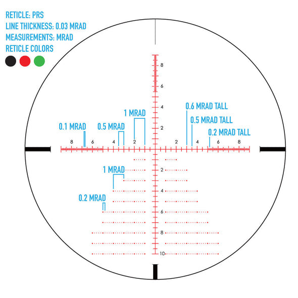 Sightmark Latitude 6.25-25x56 PRS Riflescope-Optics Force