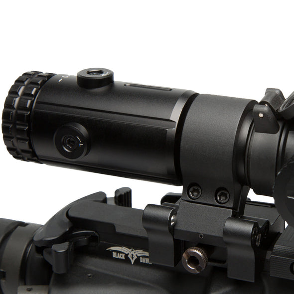 Sightmark T-3 Magnifier with LQD Flip to Side Mount-Optics Force