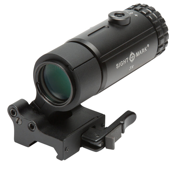 Sightmark T-3 Magnifier with LQD Flip to Side Mount-Optics Force