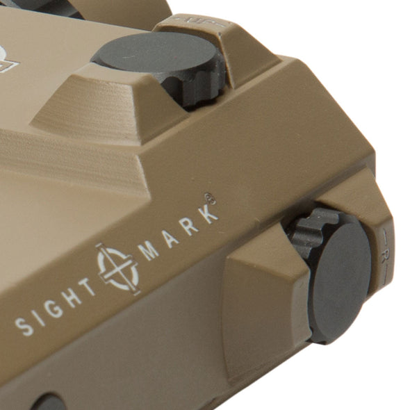 Sightmark LoPro Combo Flashlight (Visible and IR) and Green Laser - Dark Earth-Optics Force