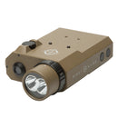 Sightmark LoPro Combo Flashlight (Visible and IR) and Green Laser - Dark Earth-Optics Force