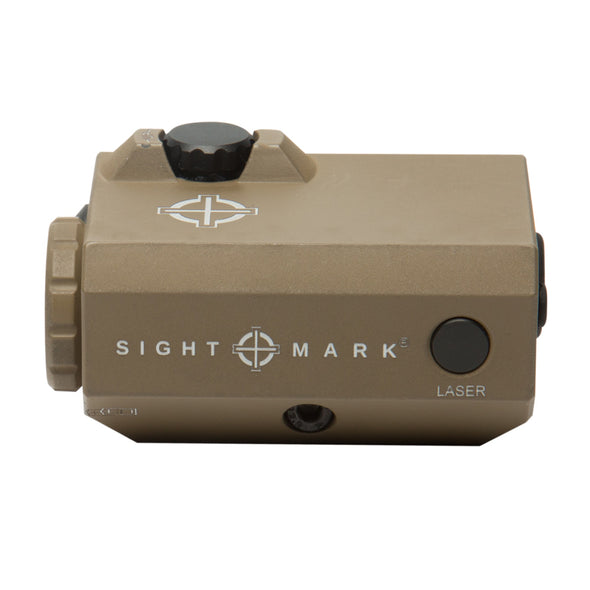 Sightmark LoPro Mini Green Laser Sight - Dark Earth-Optics Force