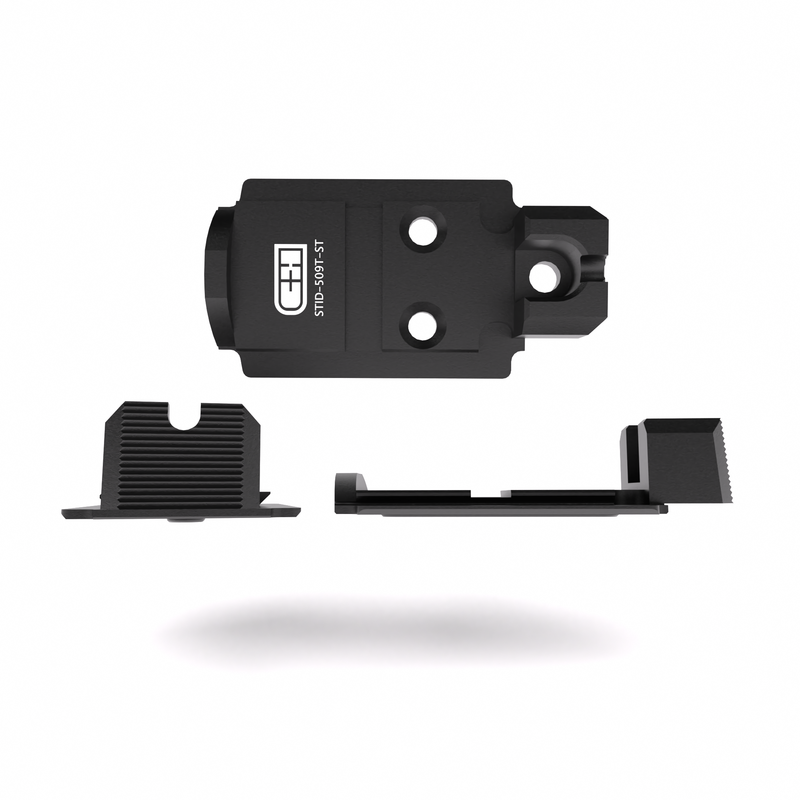 C&H Staccato DUO Low Witness to Holosun 509T **STEEL**