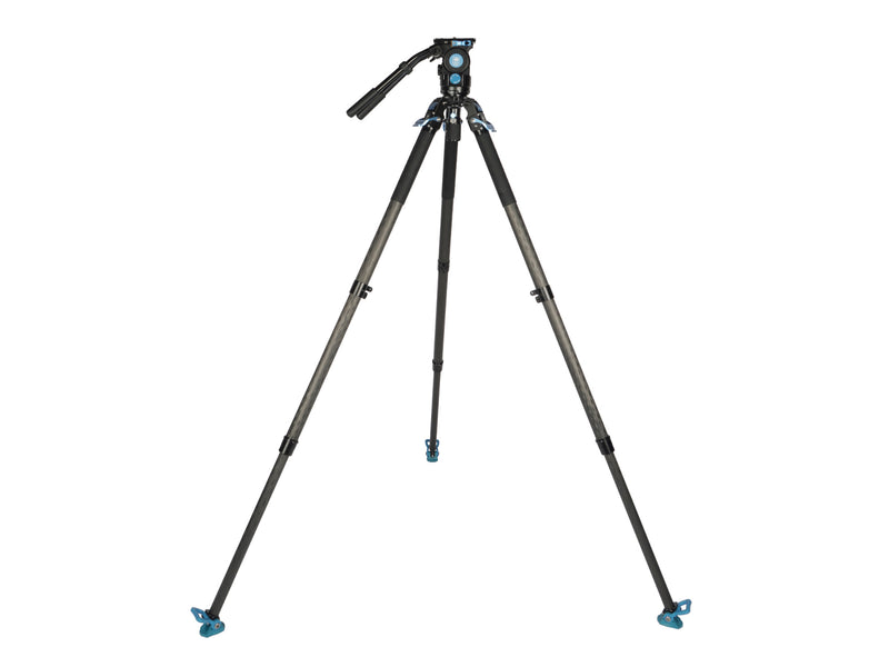 SIRUI SVT75Lite + SVH15 Rapid Professional Video Carbon Fibre Tripod Kit-Optics Force