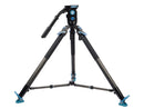 SIRUI SVT75 Pro + SVH15 Rapid Professional Video Carbon Fiber Tripod Kit