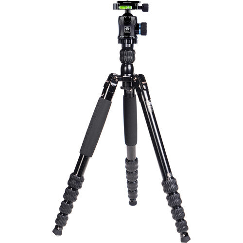 SIRUI T-1005 Aluminum Travel Tripod with K-10 II Ball Head-Optics Force