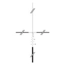 Trijicon 100555 ACOG ECOS Combo Flat Dark Earth 4x32mm Illuminated Amber Crosshair .223 BDC Reticle