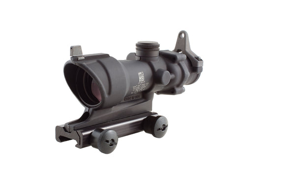 Trijicon 100092 ACOG Black Hardcoat Anodized 4x32mm Illuminated Amber Crosshair .308/7.62 BDC Reticle