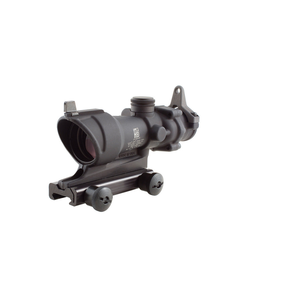 Acog Dimensions Trijicon 100091 ACOG Black Hardcoat Anodized 4x32mm Illuminated Amber