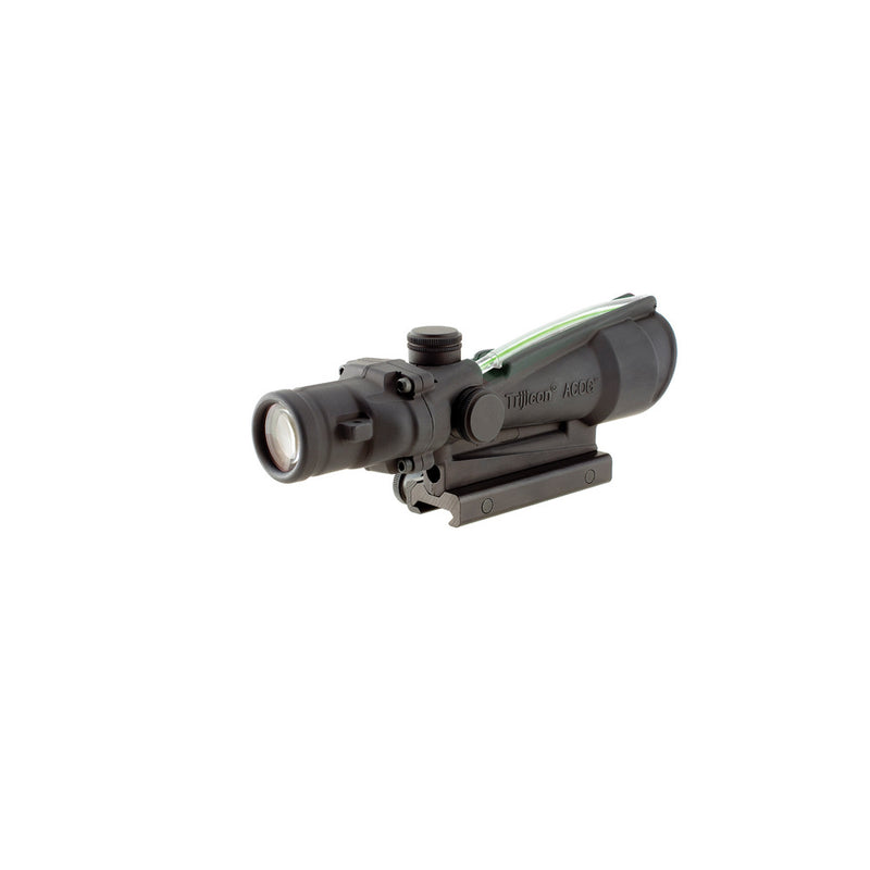 Trijicon 100144 ACOG Black Hardcoat Anodized 3.5x35mm Illuminated Green Chevron .308/7.62 BDC Reticle