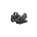 Trijicon 100550 ACOG Combo Matte Black 4x32mm Illuminated Red Crosshair .223 BDC Reticle