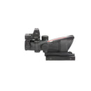 Trijicon 100550 ACOG Combo Matte Black 4x32mm Illuminated Red Crosshair .223 BDC Reticle