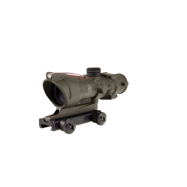 Trijicon 100309 ACOG OD Green 4x32mm Illuminated Red Chevron .223/5.56 BDC Reticle