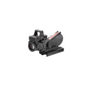 Trijicon 100549 ACOG Combo Matte Black 4x32mm Illuminated Red Chevron .223/5.56 BDC Reticle