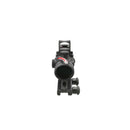 Trijicon 100549 ACOG Combo Matte Black 4x32mm Illuminated Red Chevron .223/5.56 BDC Reticle