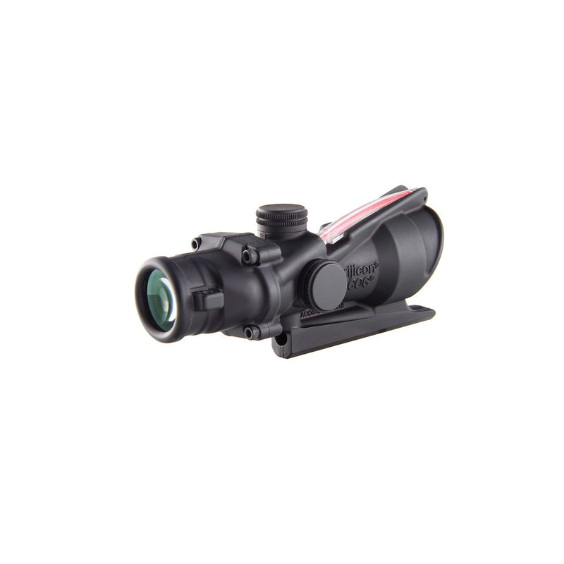 Trijicon 100213 ACOG Black Hardcoat Anodized 4x32mm Illuminated Red Triangle Post Reticle