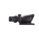 Trijicon 100213 ACOG Black Hardcoat Anodized 4x32mm Illuminated Red Triangle Post Reticle