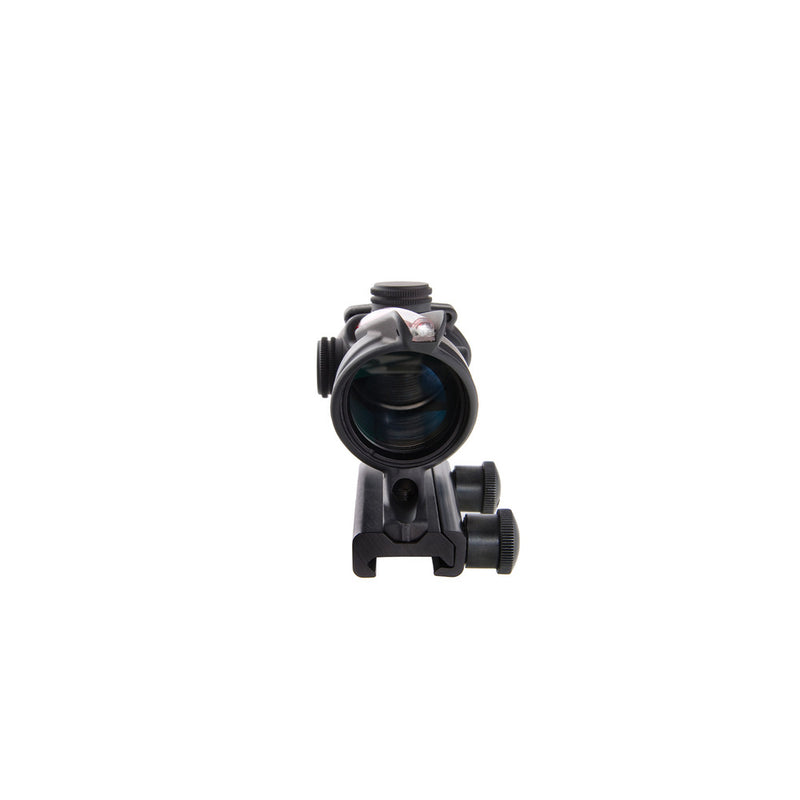 Trijicon 100215 ACOG Black Hardcoat Anodized 4x32mm Illuminated Red Chevron .223/5.56 BDC Reticle