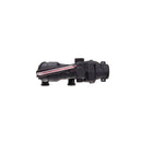 Trijicon 100220 ACOG Black Hardcoat Anodized 4x32mm Illuminated Red Horseshoe w/ Red Dot 6.8 SPC Reticle