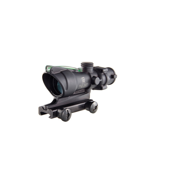 Trijicon 100224 ACOG Black Hardcoat Anodized 4x32mm Illuminated Green Horseshoe .223/5.56 BDC Reticle