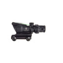Trijicon 100224 ACOG Black Hardcoat Anodized 4x32mm Illuminated Green Horseshoe .223/5.56 BDC Reticle