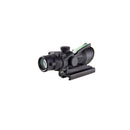Trijicon 100224 ACOG Black Hardcoat Anodized 4x32mm Illuminated Green Horseshoe .223/5.56 BDC Reticle