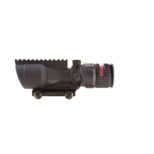Trijicon 100006 ACOG Black Hardcoat Anodized 6x 48mm Illuminated Red Chevron 50 BMG Reticle