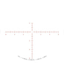 Trijicon 3000011 Tenmile Matte Black 5-25x50mm 30mm Tube LED Illuminated Red MRAD Center Dot Reticle