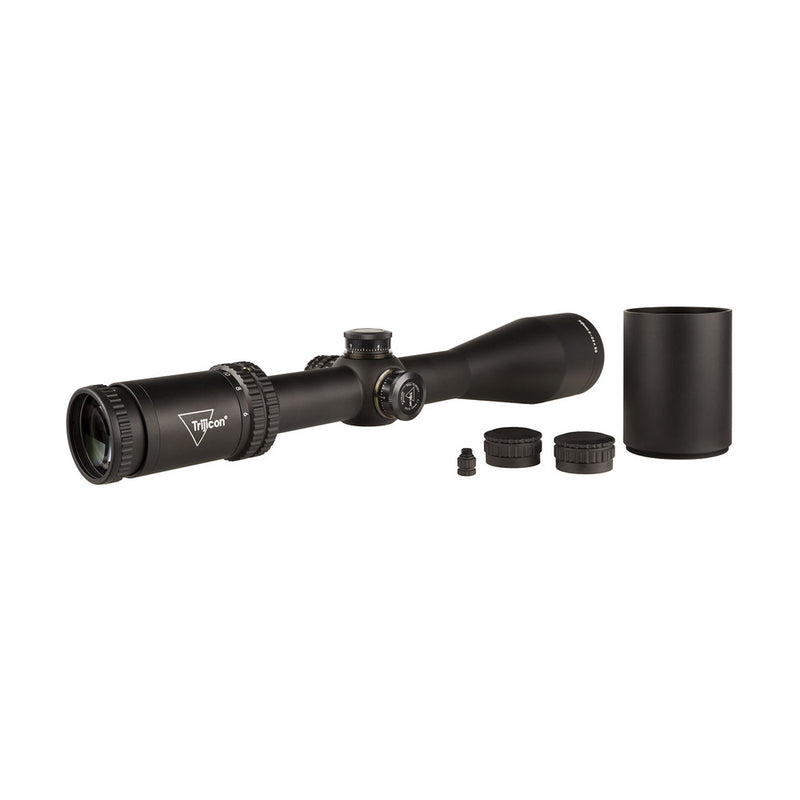 Trijicon 3000017 Tenmile Matte Black 5-50x56mm 34mm Tube LED Illuminated Red/Green MRAD Center Dot w/Wind Holds Reticle