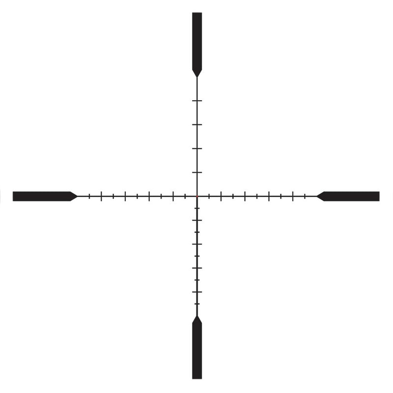 Trijicon 3000017 Tenmile Matte Black 5-50x56mm 34mm Tube LED Illuminated Red/Green MRAD Center Dot w/Wind Holds Reticle