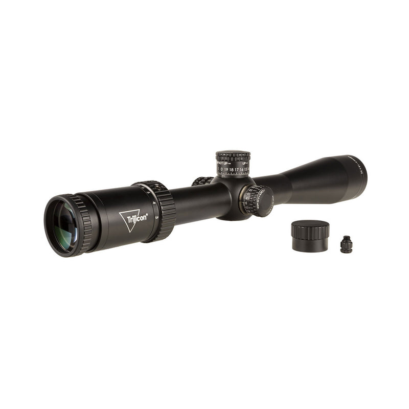 Trijicon 3000001 Tenmile HX 3-18x 44mm Obj 35.30-5.90 ft @ 100 yds FOV 30mm Tube Satin Black Finish LED Illuminated Red/Green MOA Precision Tree