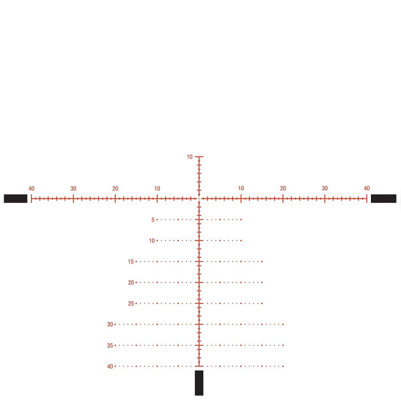 Trijicon 3000001 Tenmile HX 3-18x 44mm Obj 35.30-5.90 ft @ 100 yds FOV 30mm Tube Satin Black Finish LED Illuminated Red/Green MOA Precision Tree