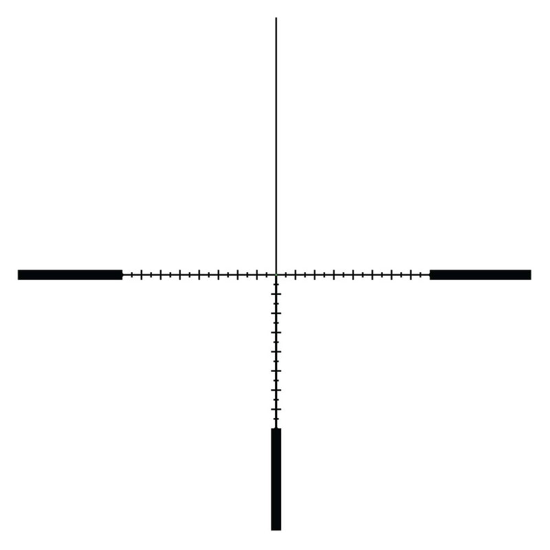 Trijicon 3000004 Tenmile HX Satin Black 6-24x50mm 30mm Tube LED Illuminated MOA Ranging w/Green Dot Reticle