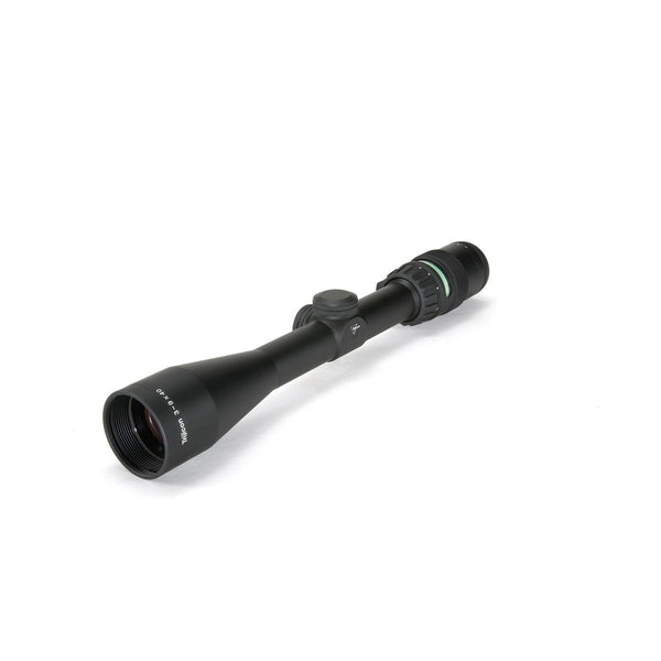 Trijicon 200008 AccuPoint Black Hardcoat Anodized 3-9x 40mm 1" Tube Illuminated Green Triangle Post Reticle