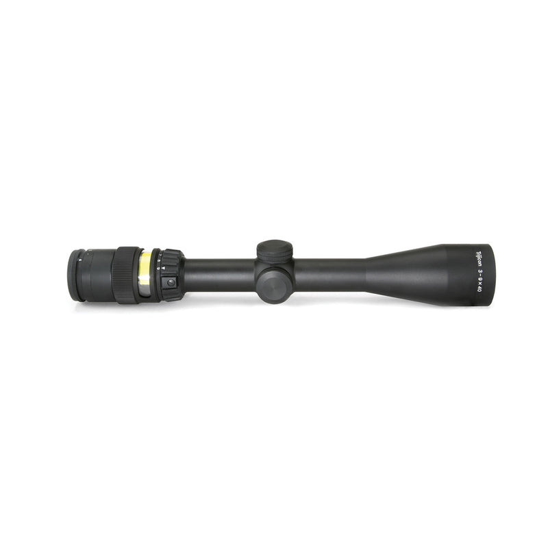 Trijicon 200000 AccuPoint Black Hardcoat Anodized 3-9x40mm 1" Tube Illuminated Amber Triangle Post Reticle