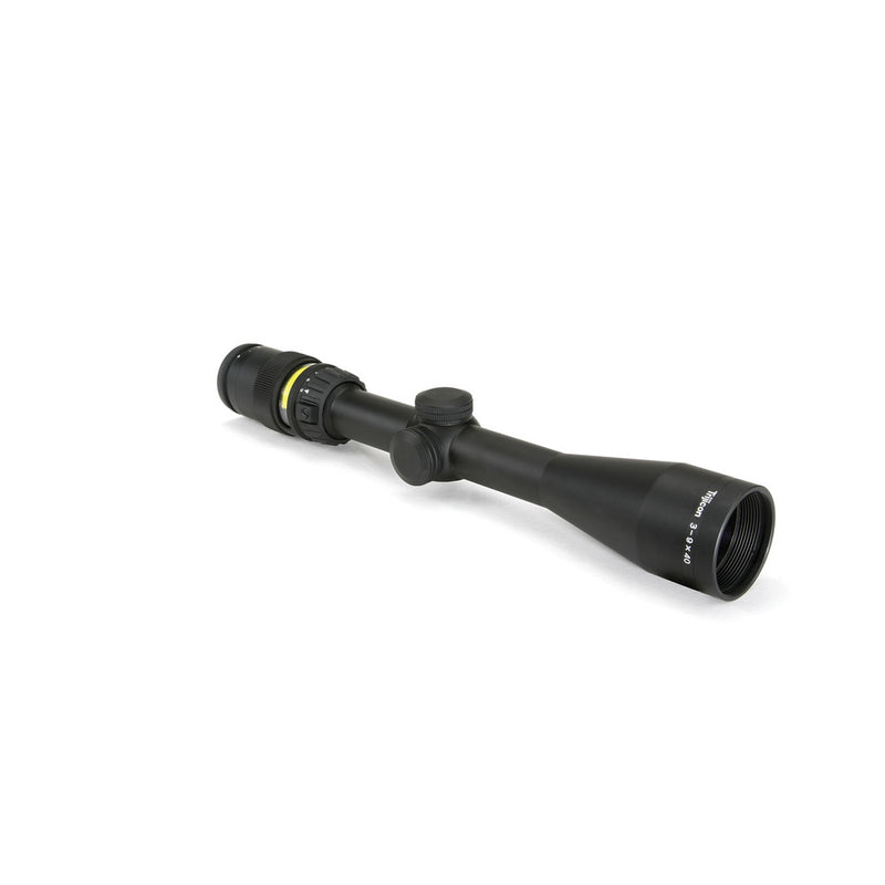 Trijicon 200000 AccuPoint Black Hardcoat Anodized 3-9x40mm 1" Tube Illuminated Amber Triangle Post Reticle