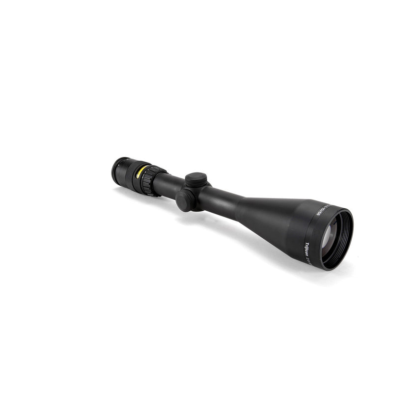 Trijicon 200027 AccuPoint Black Hardcoat Anodized 2.5-10x56mm 30mm Tube Illuminated Mil-Dot Crosshair w/Amber Dot Reticle