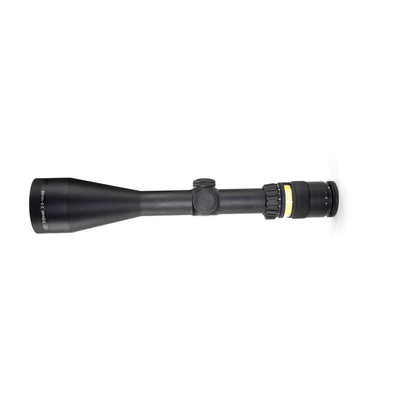 Trijicon 200027 AccuPoint Black Hardcoat Anodized 2.5-10x56mm 30mm Tube Illuminated Mil-Dot Crosshair w/Amber Dot Reticle