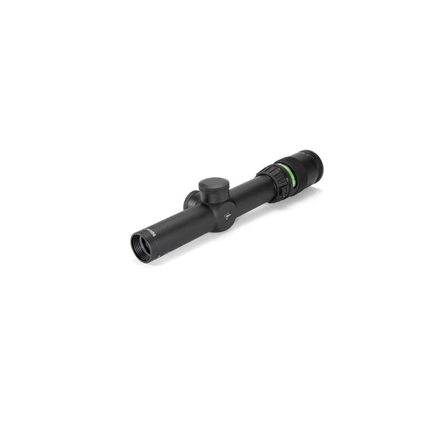 Trijicon 200054 AccuPoint Black Hardcoat Anodized 1-4x 24mm 30mm Tube German #4 Crosshair w/ Green Dot Reticle