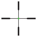 Trijicon 200071 AccuPoint Black Hardcoat Anodized 1-4x 24mm 30mm Tube Illuminated Duplex Crosshair w/Green Dot Reticle