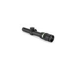 Trijicon 200057 AccuPoint Black Hardcoat Anodized 1-4x 24mm 30mm Tube Illuminated Green Triangle Post Reticle